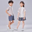 新入荷 90-160/欧米風/女の子/短袖/スカート/男の子/スーツ/ フォーマル 子供 ジュニア 制服 七五三 卒園式 入園式 記念日 撮影 イベント 幼稚園制服 半袖シャツ/ハーフパンツ 短袖シャツ スーツ