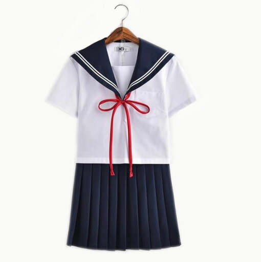 3点セット/S/M/L/XL/セーラー服/短袖/制服/学生/ ユニフォーム JK系 スカート+上着+蝶ネクタイ 上下セット シャツ フリルスカート パーティグッズ 卒業式 入学式 コスチューム 衣装 3点セット/S/M/L/XL/セーラー服/短袖/制服/学生/ ユニフォーム JK系 スカート+上着+蝶ネクタイ 上下セット シャツ フリルスカート パーティグッズ 卒業式 入学式 コスチューム 衣装
