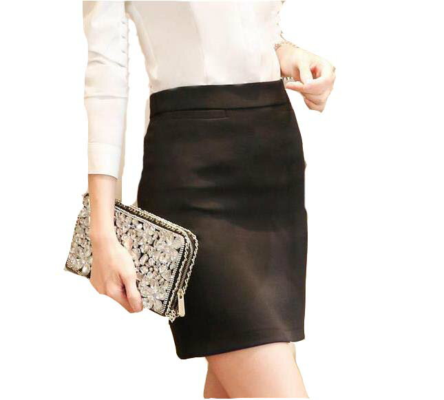 5色S/M/L/XL/XXL/XXXLスカート　タイトスカート　フィット ゆとり 　レディース 通勤オフィス 入学式に七五三 OL 大きいサイズ 制服 事務服 フォーマル ビジネス 大きいサイズ　無地　ブラック