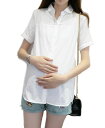 送料無料！韓国風　マタニティ 妊婦服 産前 産後 　 マタニティー ママ 妊婦用　 ゆったり 夏　短袖　 tシャツ 半袖 ウェア 　トップス　M/L/XL/XXL ビジネス