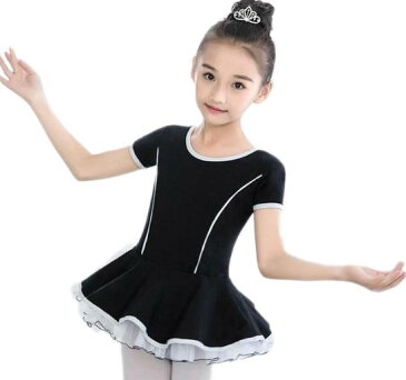 100-160 子供 レオタード バレエ ワンピース 女の子 レオタード バレエ 演出 体操 発表会 ダンス衣装 キッズ ジュニア ダンスウェア レッセン着 ダンスウェア 児童 表演服 ワンピース+パンツ 分体