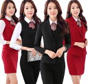 2点セット ビジネススーツ レディース コート パンツ スカート バスト長袖 通勤 オフィス トップス 制服 事務服 入学 フォーマル ビジネス 大きいサイ...