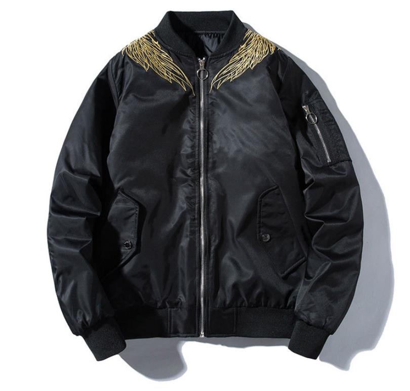 新販売/S-3XL/ MA-1/ライトアウター/刺繍コート メンズ /アウター /ダブルライダース /ブルゾン /長袖/防寒 /秋服/綿入/男女用/カップル/恋人/レディース/メンズ/スタジアムジャケット、スタジャン/スタジアムジャンパー/ジャケット/ma-1 ジャケット メンズ