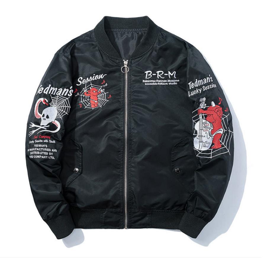 新販売/S-3XL/ MA-1/ライトアウター /刺繍コート メンズ /アウター /ダブルライダース /ブルゾン /長袖/防寒 /秋服/綿入/男女用/カップル/恋人/レディース/メンズ/スタジアムジャケット、スタジャン/スタジアムジャンパー/ジャケット/ma-1 ジャケット メンズ