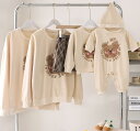 送料無料!親子お揃い 長袖 パーカー メンズ レディース Tシャツ ハート柄 花柄 ユニセックス おそろい親子服 兄弟 姉妹 大人用 親子 ペアルック 親子ペア...