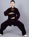 秋冬/太極拳 ウェア/男女兼用 S-XXXL 武術表演服 太極拳服 上下セット 演舞チャイナ服 ラッピング カンフーパンツ コスプレ 衣装 発表会 スポーツ 武...