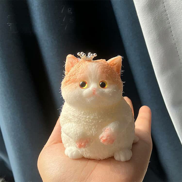 水感スクイーズ ふわふわ 猫 ふわとろ スクイーズ スクイーズケーキ おもちゃ もちもち ぷにぷに 水感 肉球 低反発 減圧グッズ ストレス解消 猫型 癒しグッズ 可愛い Y2K 韓国 とろとろ 置物 インテリア 飾り 送料無料 mina-shop-10007874 minashop サンプル画像2