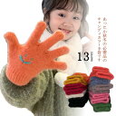 手袋 キッズ 男の子 女の子 5本指 冬 暖かい グローブ ジュニア 裏起毛 子供 かわいい もこもこ 防寒 ギフト プレゼント クリスマス 幼稚園 保育園 小...