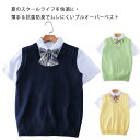 制服 スクール ベスト ニット Vネック 女子高生 スクールセーター