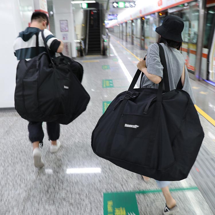 折り畳み自転車用 収納バッグ ロードバイク 自転車 26インチ 輪行バッグ 輪行袋 キャリーバッグ 専用ケース付き 折りたたみ 便利 大容量 厚手 旅行 運ぶ 持ち運び 2