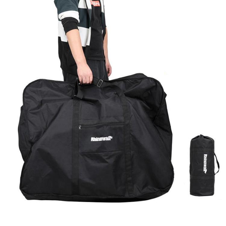 折り畳み自転車用 収納バッグ ロードバイク 自転車 26インチ 輪行バッグ 輪行袋 キャリーバッグ 専用ケース付き 折りたたみ 便利 大容量 厚手 旅行 運ぶ 持ち運び 3