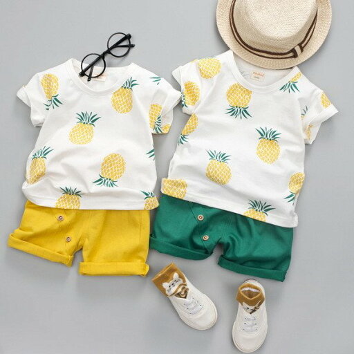 Tシャツ 上下セット 子供服 2点セット スウェット パンツ セットアップ 男の子 キッズ 可愛い 韓国子供服 80 90 100 110 120cm 夏 Tシャツ 上下セット 子供服 2点セット スウェット パンツ セットアップ 男の子 キッズ 可愛い 韓国子供服 80 90 100 110 120cm 夏