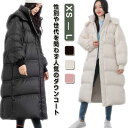 リアルダウン ロングダウンコート ロングコート ウエストマーク 美シルエット 着瘦せ 冬服
