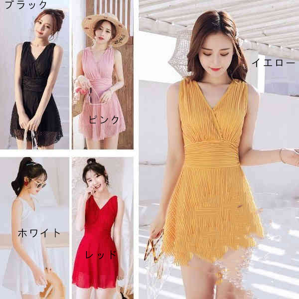 水着ビキニ検索結果｜体型カバー 水着 シースルー 水着レディース ショートパンツ水着2点セット ワンピ...