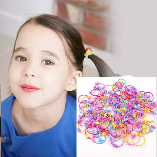 キッズ ファッション 通販ヘアゴム 50個入り キッズ かわいい おしゃれ ハート バラフラワー りんご ピンク キッズ ファッション 通販ヘアゴム 50個入り キッズ かわいい おしゃれ ハート バラフラワー りんご ピンク