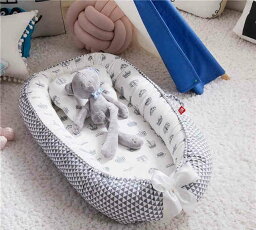 ベビー ベッド 赤ちゃん 添い寝ベッド コットン インベッド オムツ換え 取り外し 枕付き 転落防止 ベビー 育児グッズ