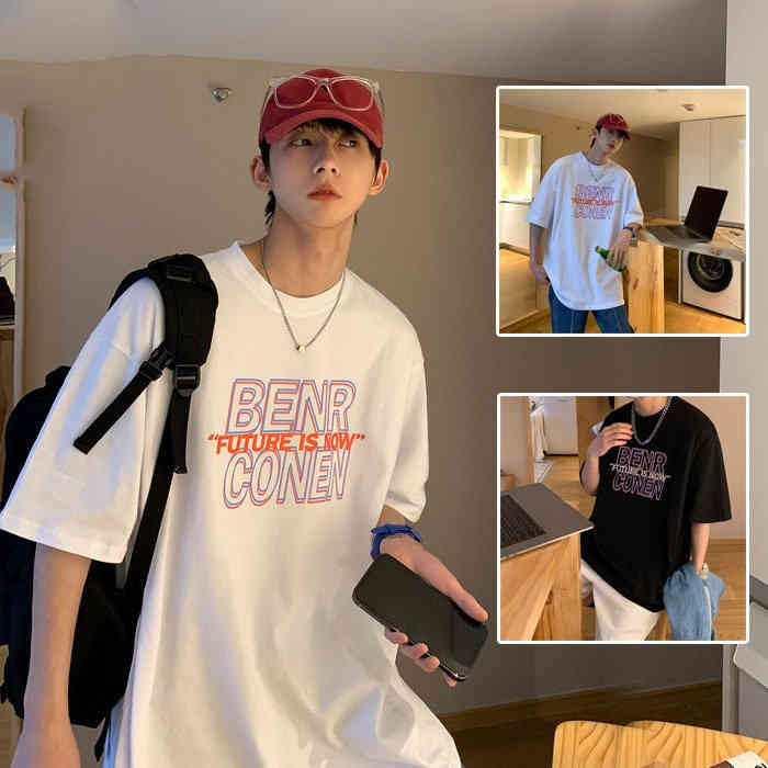 Rakuten - レディース カットソー メンズ ロゴT オシャレ 半袖Tシャツ 英文字プリントTシャツ Tシャツ 夏服 おしゃれ カジュアル 通学 通勤 カッコイイ