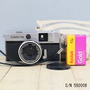 【整備済】【保証付 】　オリンパス　OLYMPUS PEN EED　S/N 550008（ケース・フイルム付セット）　フィルムカメラ　フイルムカメラ　【中古】