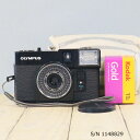 【整備済】【保証付 】　オリンパス　OLYMPUS PEN EF　S/N 1148829（ケース・フイルム付セット）　フィルムカメラ　フイルムカメラ　【中古】