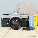【整備済】【保証付 】 オリンパス OLYMPUS OM-1 S/N 543654 レンズ G.ZUIKO AUTO-S 50mm F1.4 S/N 55450...