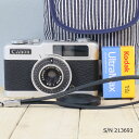 【整備済】【保証付 】 キヤノン Canon demi EE28 S/N 213693(ケース・フイルム付セット) 中古カメラ フィルムカメラ フイルムカメラ ...