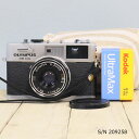 【整備済】【保証付 】 オリンパス OLYMPUS 35 RC S/N 209258(ケース・フイルム付セット) フィルムカメラ フイルムカメラ 【中古】
