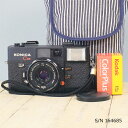 【整備済】【保証付 】 コニカ KONICA C35 EF S/N 164685(ケース・フイルム付セット) フィルムカメラ フイルムカメラ 【中古】