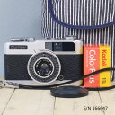 【整備済】【保証付 】 キヤノン Canon demi EE28 S/N 166647(ケース・フイルム付セット) 中古カメラ フィルムカメラ フイルムカメラ ...