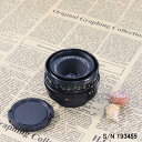 【保証付 】【中古】 オールドレンズ Jena DDR Tessar 50mm F2.8 Carl Zeiss ドイツ製 M42マウント S/N 193455 (ポーチ付)