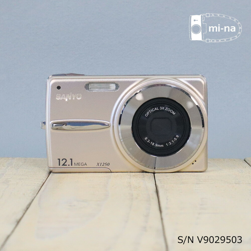 š[ưǧѡݾ] SANYO DSC-X1250 S/N V9029503ǥ륫 CCD ɥǥ ɥǥ