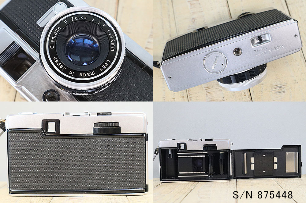 【整備済】【保証付 】　オリンパス　OLYMPUS PEN EED　S/N 875448（ケース・フイ...