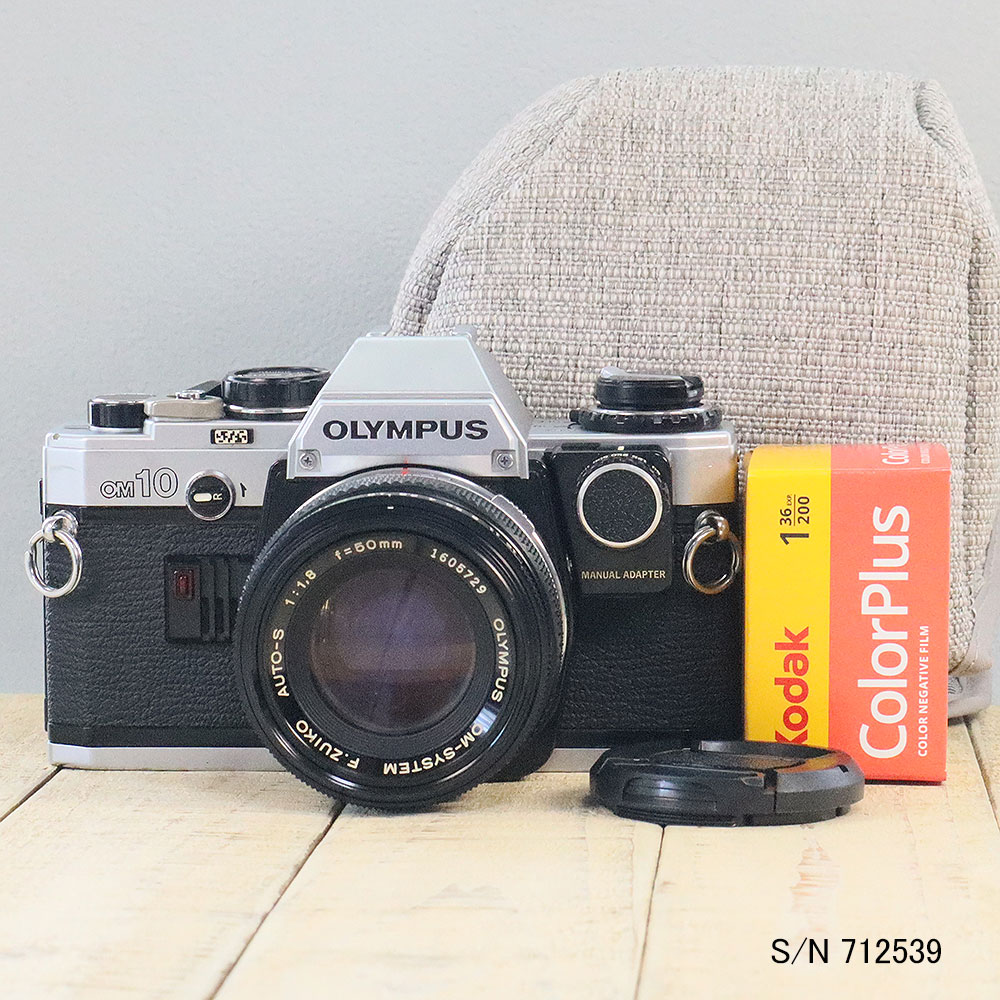 �y�����ρz�y�ۏؕt �z�@�I�����p�X�@OLYMPUS OM-10�@S/N 712539�@�}�j���A���}�j���A���A�_�v�^�[�t���c