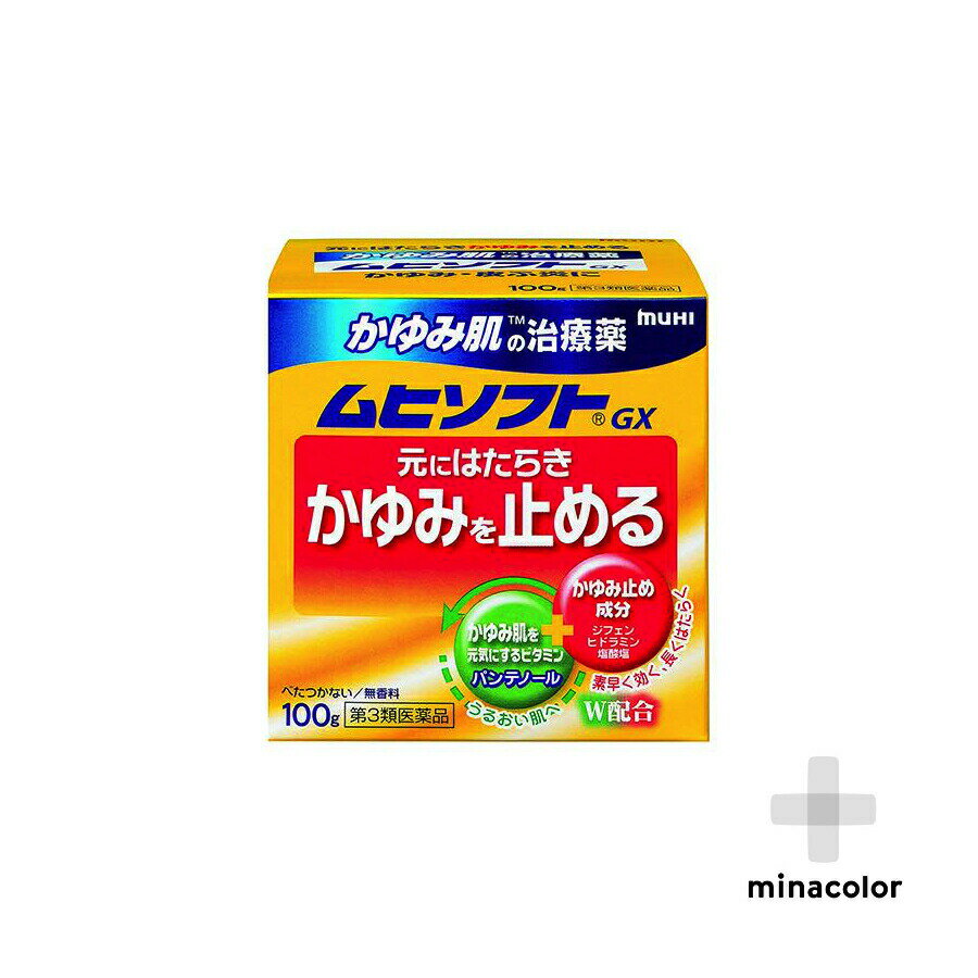 かゆみ肌の治療薬ムヒソフト 100G(第3類医薬品)