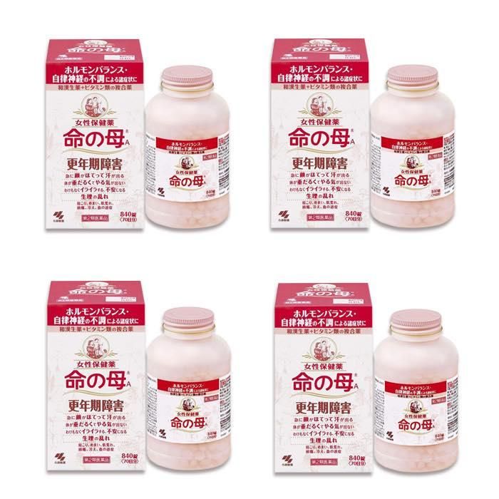 命の母A 840錠 ×4 効果 更年期障害 治療薬（第2類医薬品）のサムネイル