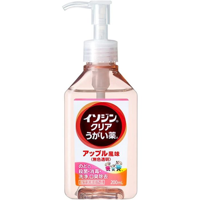 イソジンクリアうがい薬A アップル味 200mL