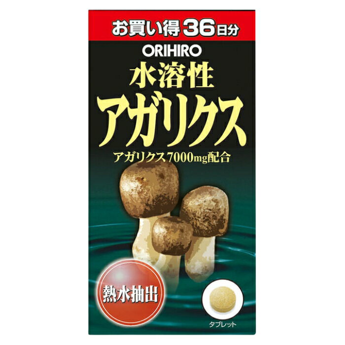 オリヒロ 水溶性アガリクス 108g 36日