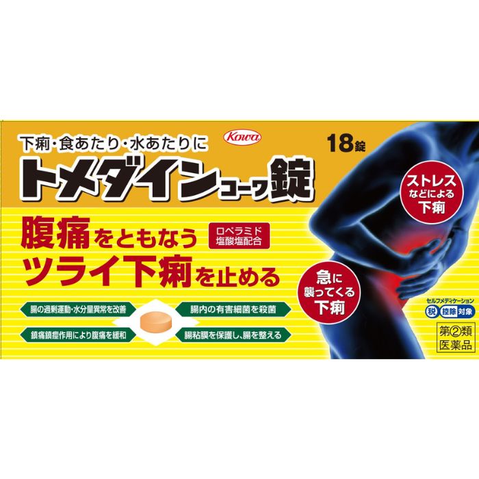 【指定第2類医薬品】トメダインコーワ錠 18錠