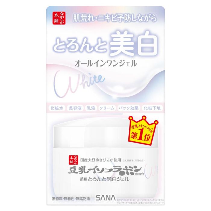 【医薬部外品】なめらか本舗 とろんと濃ジェル 薬用美白 N 100g