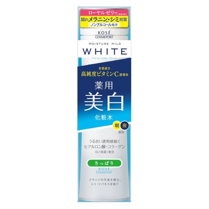 【医薬部外品】モイスチュアマイルド ホワイト ローションL （さっぱり） 180mL