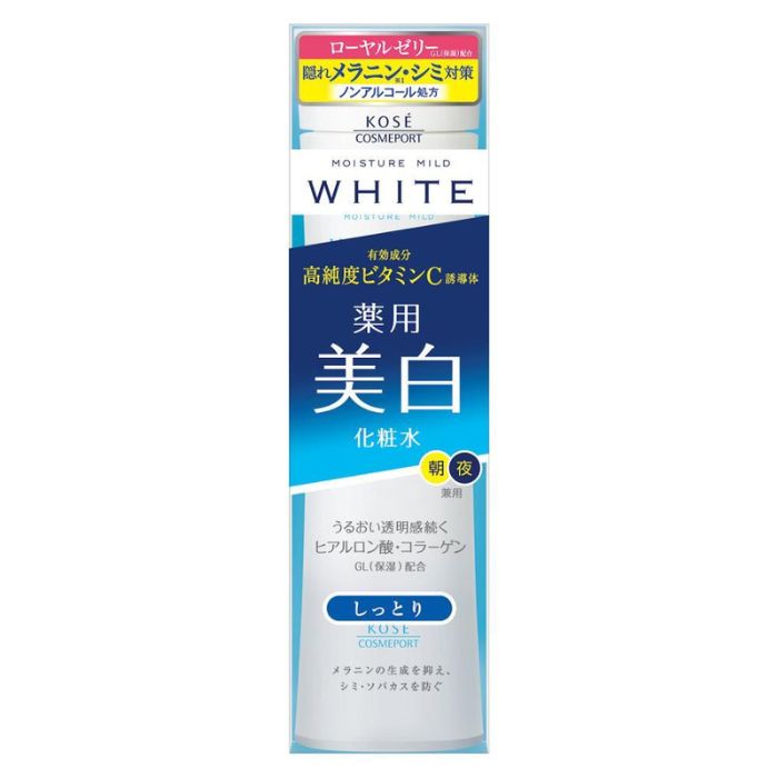 【医薬部外品】モイスチュアマイルド ホワイト ローションM （しっとり） 180mL