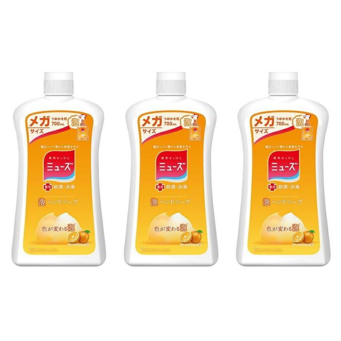 【医薬部外品】ミューズ 泡ハンドソープ フルーティフレッシュの香り メガサイズ つけかえ用 700m
