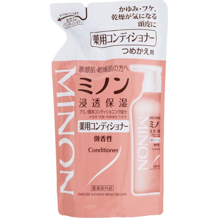 【医薬部外品】ミノン 薬用コンディショナー つめかえ用 380ml