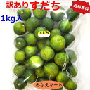 すだち 【 訳あり 1kg袋入 】【送料無料】L～3L 混合 　徳島県産　お買い得品お刺身 焼き魚 すだちラッシー すだち酒 酢の物料理【北海道,沖縄便は3個で送料無料】