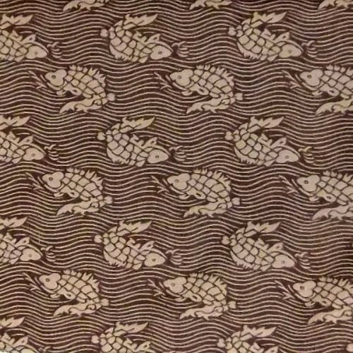 楽天みなぎ【上羽機業謹製】お取り寄せ 西陣織 風通錦大判風呂敷 綿風通 古代裂写し 正倉院裂 贈答品 お祝い品 お祝い返し きれい ハイセンス 高級感 オリエンタル サイズが選べる（1.荒磯二釜）120cm