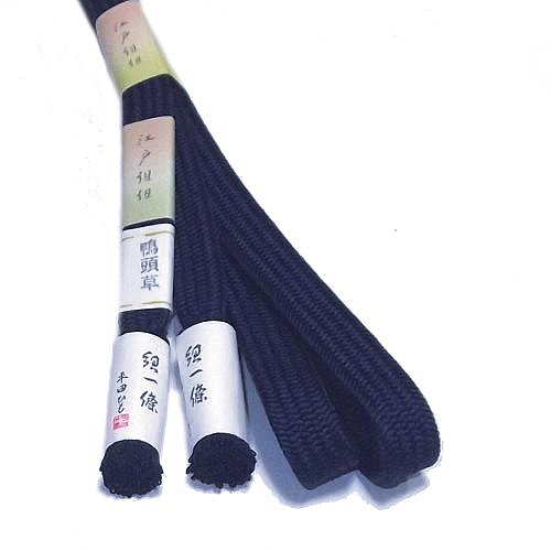 樂天商城 - 【江戸組紐_平田紐】角朝組（37.墨色）