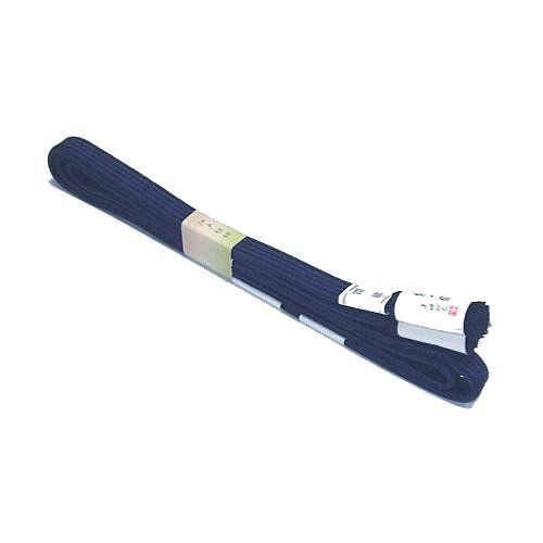 【江戸組紐_平田紐】角朝組（38.深縹）