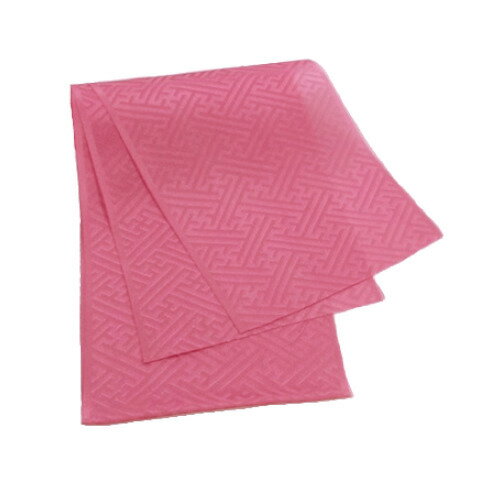 正絹 きぬ 端切れ はぎれ 40色 人形材料 つまみ細工 手芸材料 重ね襟地 半襟地 日本製 紗綾型地紋 絹のはぎれ（45.中紅花）