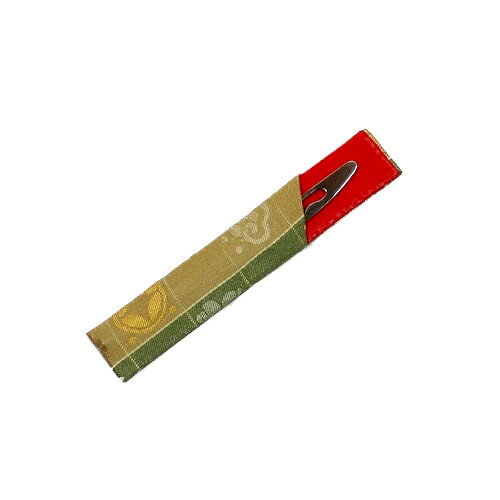 【あらいそ謹製】茶道具 菓子切り 菓子楊枝 正絹 プレゼント お返し きれい 名物裂 楊枝差し（176.）