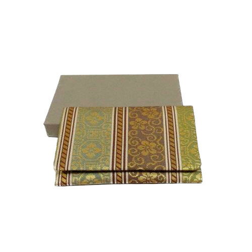 【あらいそ謹製】正絹 和風 古代裂写し 素敵小物 おとなのお洒落小物 かわいい　楽しい 名物裂_名刺入れ（182.梅唐草間道）