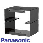 煙感知器点検ボックス　壁型用埋込ボックス　(扉開閉検出用スイッチ台座付)　BV95351　パナソニック製　【自動火報報知設備】